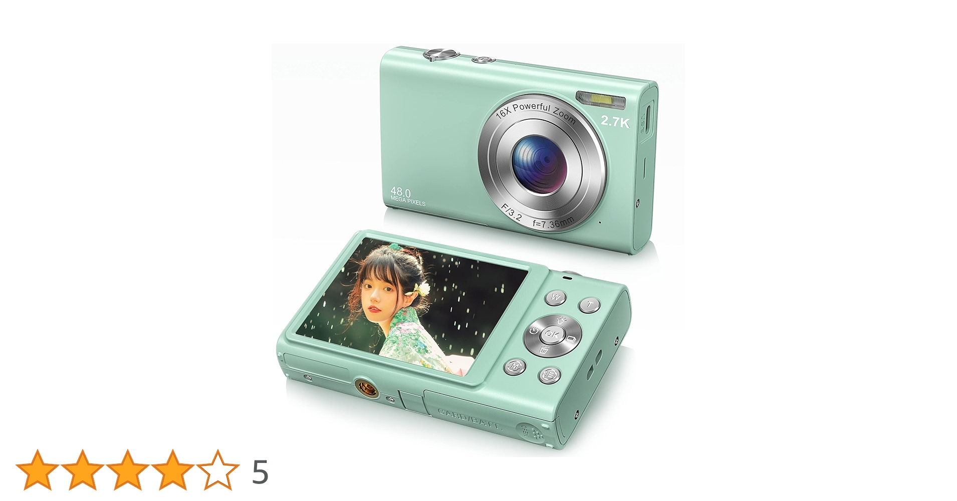 デジタルカメラ 7台セット 動作未確認 ジャンク まとめ売り デジカメ Amazon | 2.7K デジタルカメラ オートフォーカス デジカメ 4800